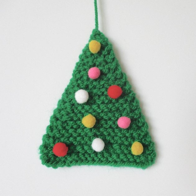 Easy Christmas Tree Knitting pattern by Amanda Berry