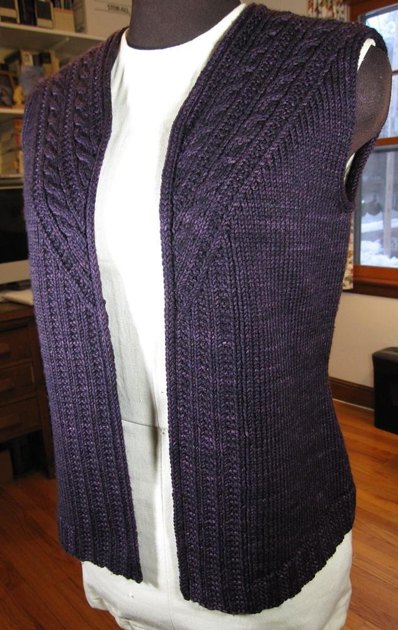 Stonybrooke Vest Knitting pattern by Valerie Hobbs Knitting Patterns LoveKnitting