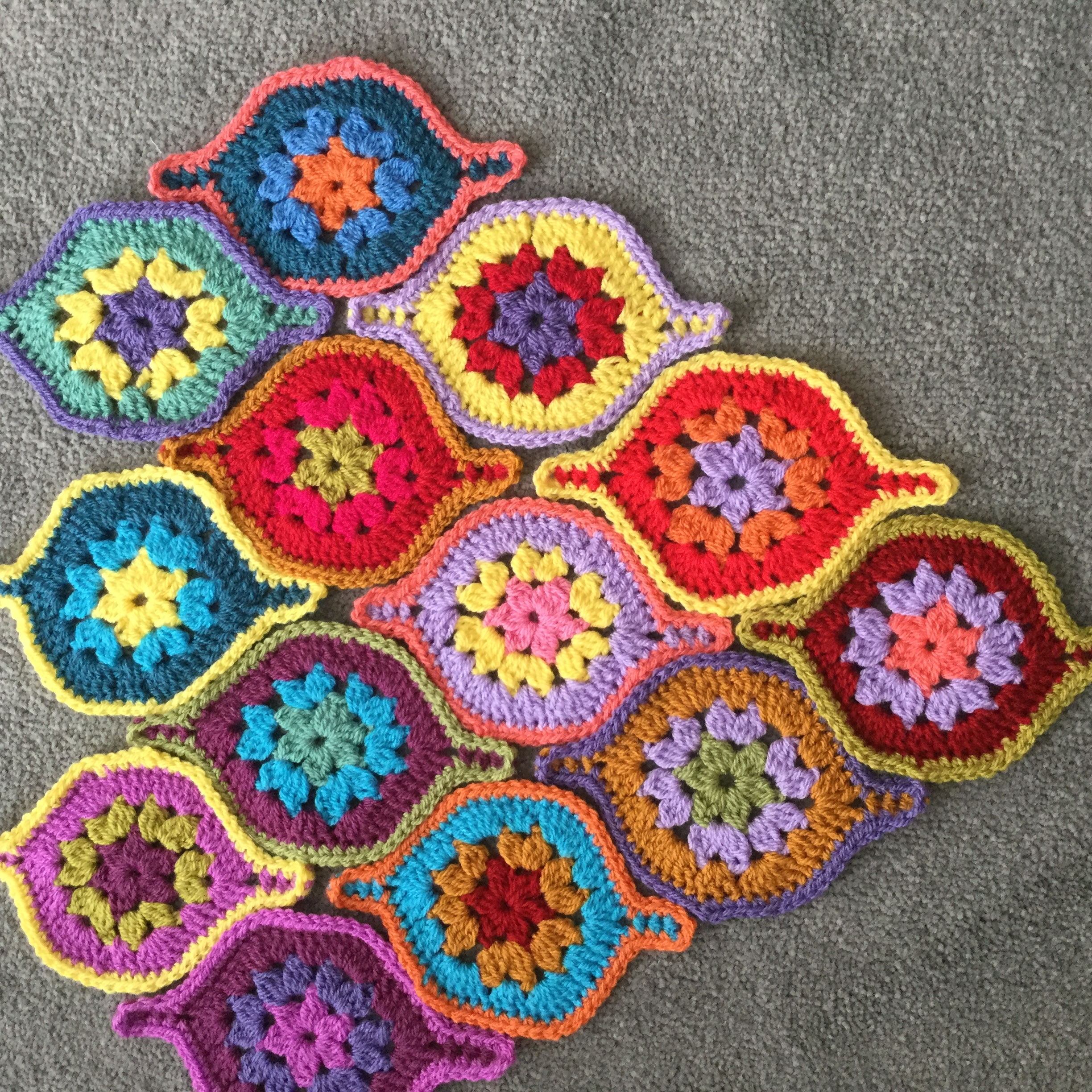 Moroccan tile style blanket crochet project by Knitting & Crochet Crazy