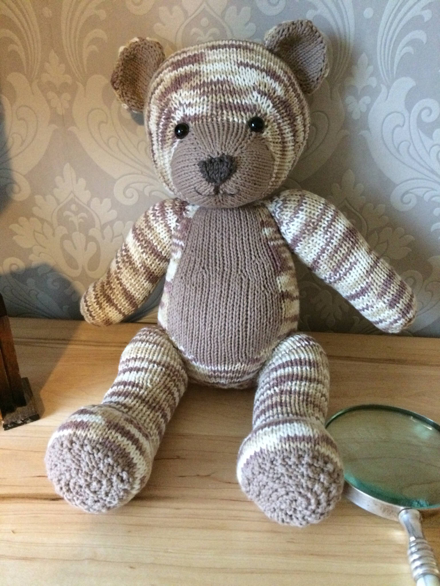 Knitables teddy bear knitting project by Susy J | LoveKnitting