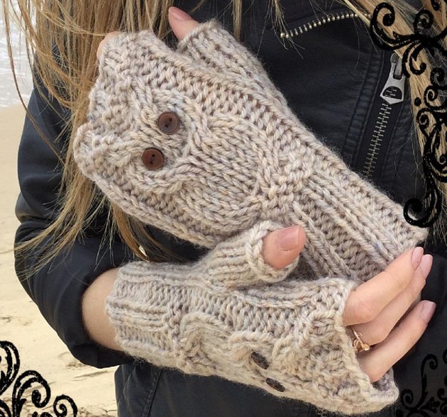 Play Owl mitts Knitting pattern by The Lonely Sea ...