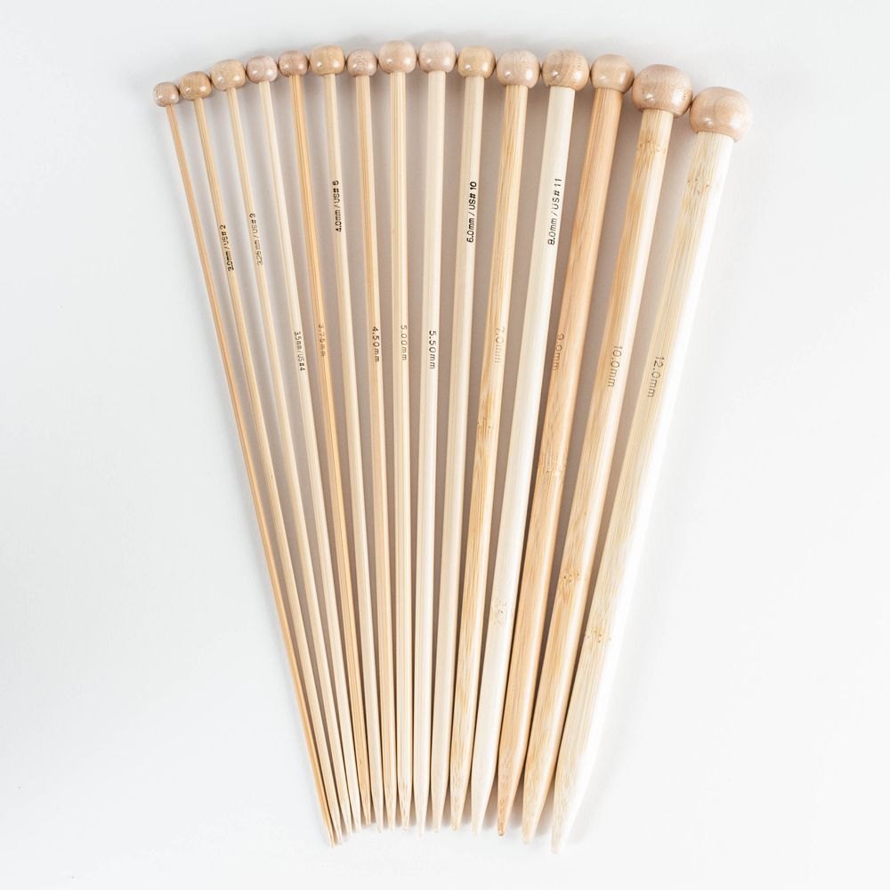 Addi Bamboo Single Pointed Needles 25cm