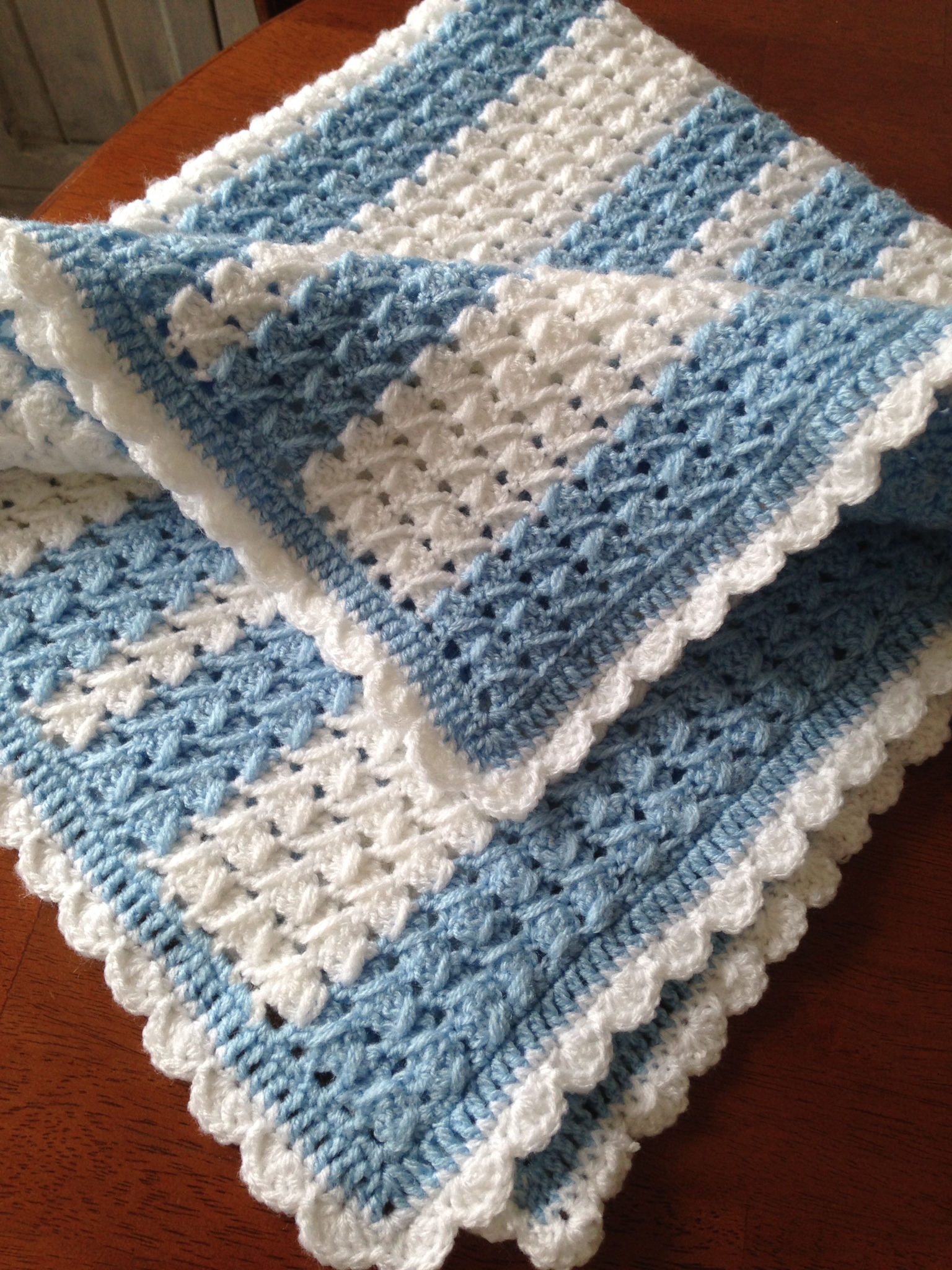 Baby Blanket crochet project by Elizabeth B | LoveCrochet