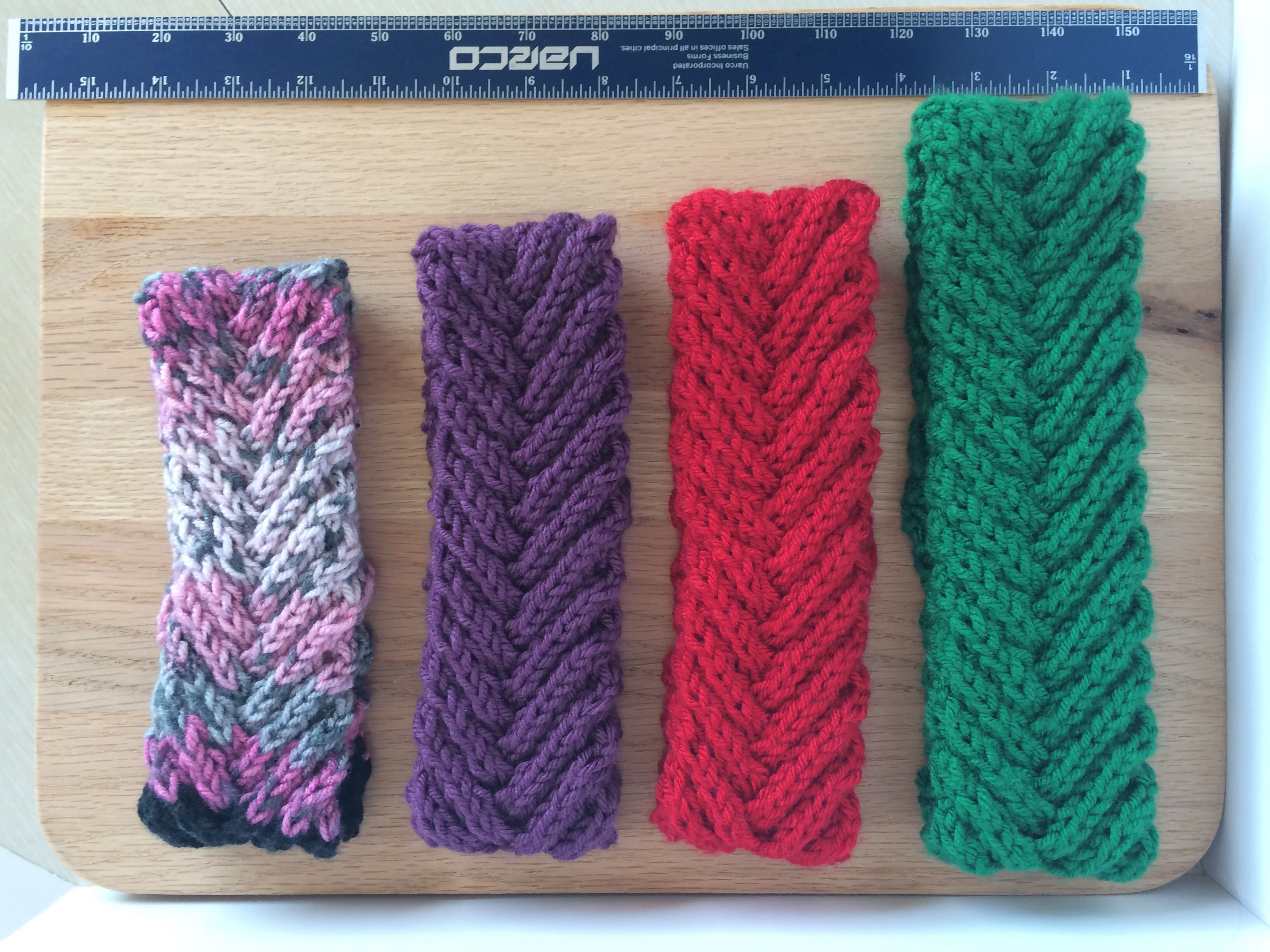 Fishtail Braided Headband knitting project by Rachel L ...